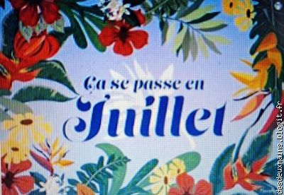 Oui, &ccedil;a va se passer en Juillet . . .